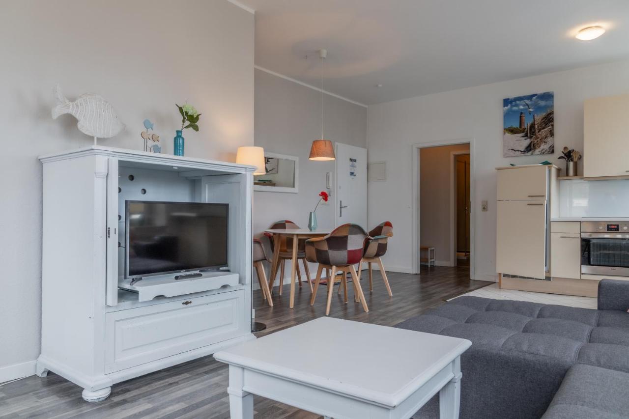 Strandnahe 2-Raum-Ferienwohnung Im Zentrum - Residenz Strandeck Fewo 02 เกอเรน ภายนอก รูปภาพ