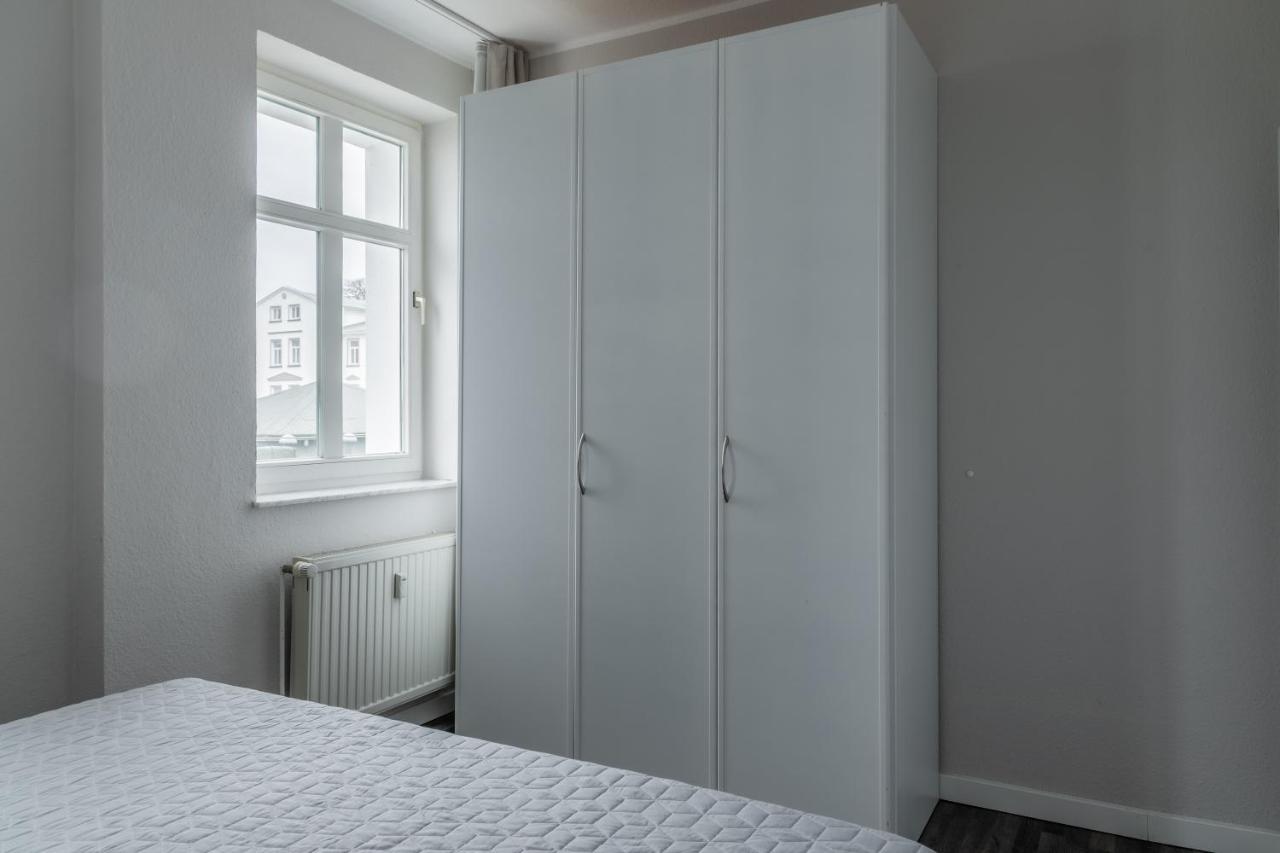 Strandnahe 2-Raum-Ferienwohnung Im Zentrum - Residenz Strandeck Fewo 02 เกอเรน ภายนอก รูปภาพ